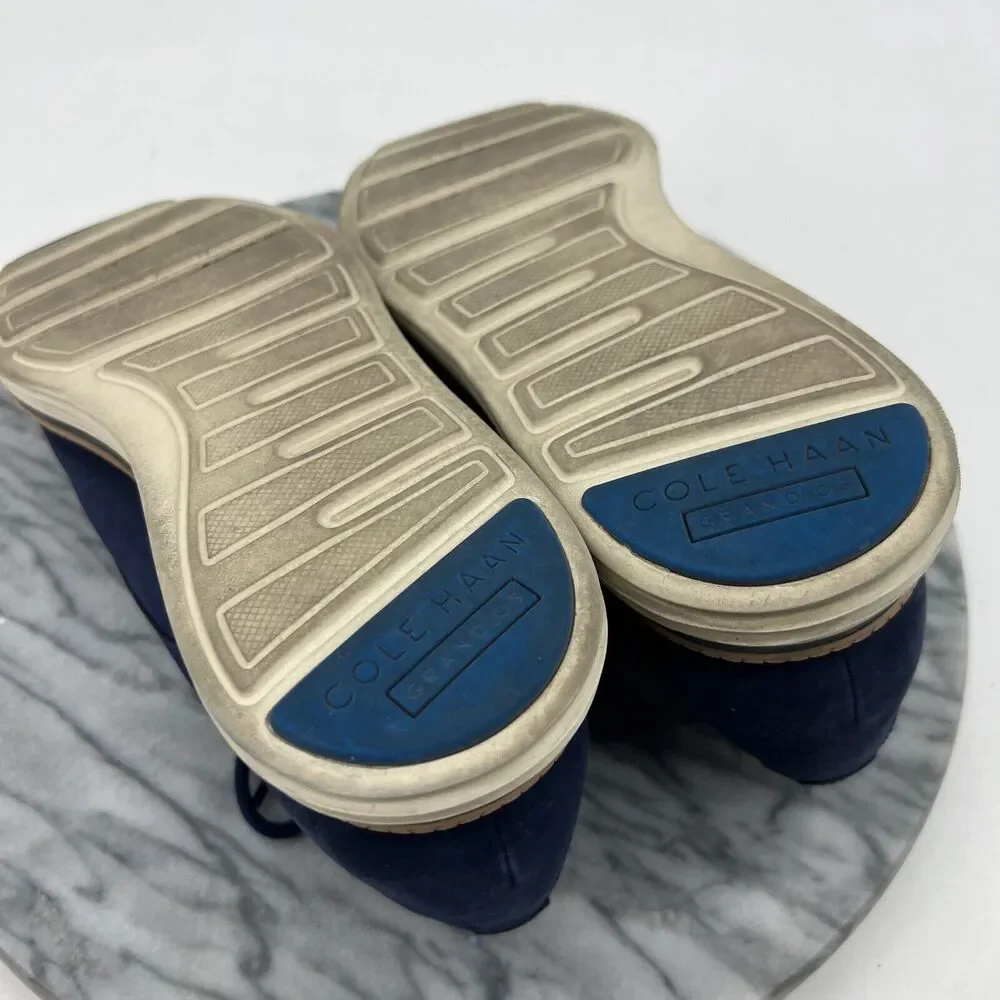Cole Haan Shoes Mens 9.5 Navy OG Cloudfeel Energy Merid PT Oxford Nubuck Leather